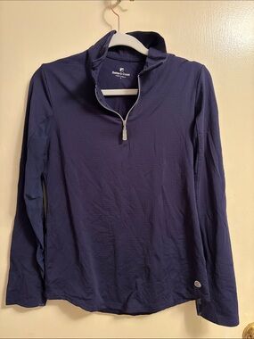 Women's Navy Quarter-Zip Pullover